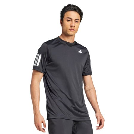 adidas Club 3 Stripe Tee Shirt